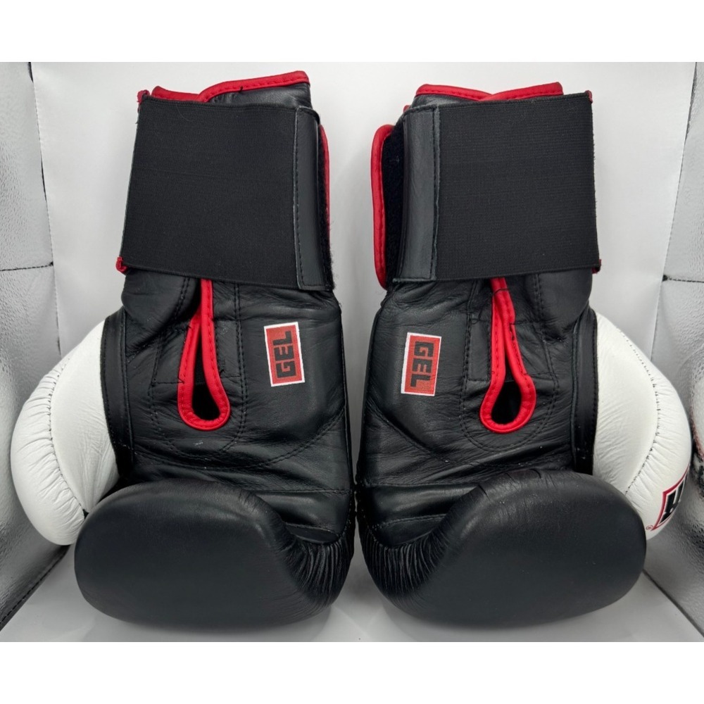 12oz Revgear Sentinel Leather Gel Padded Sparring Boxing Gloves MMA Kickbox - Picture 2 of 11